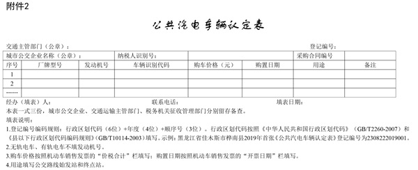 國家稅務總局：城市公交企業購置公共汽電車輛免征車輛購置稅